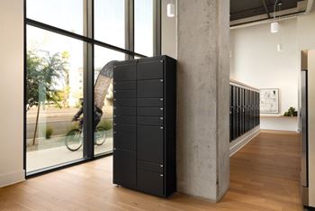 24-Hour package lockers